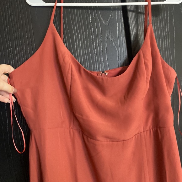 Birdy Grey Chiffon Spice Bridesmaids Dress - Picture 7 of 15